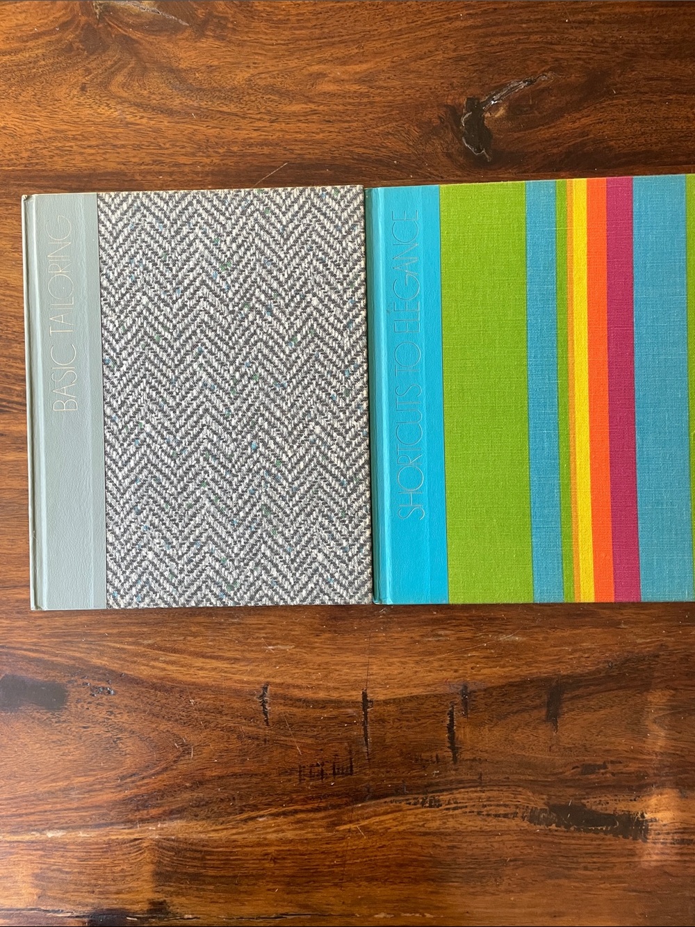 2 ART OF SEWING by Time-Life Books Unique Clothbound HC books Retro Mod MCM 70s